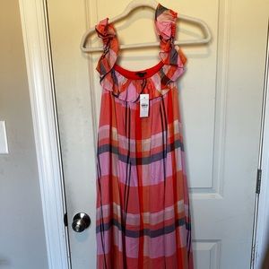 Plaid Midi Dress - Ann Taylor